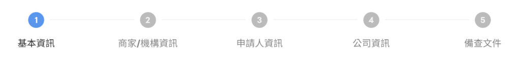 認證申請流程